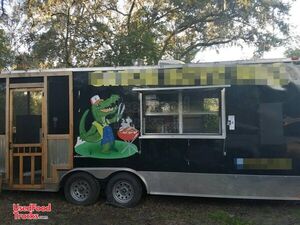 26' BBQ Concession Trailer with Porch