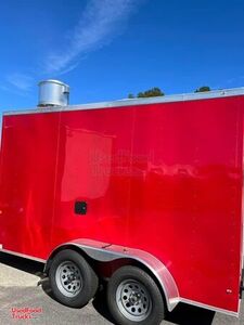 Lightly Used 2022 6' x 12' Like-New Street Food Vending Concession Trailer.