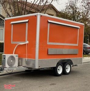 2022 7' x 13' Brand New Food Concession Trailer / New Mobile Kitchen Unit.