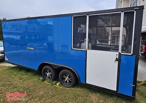 Like-New - 2023 8.5' x 24' Kitchen Food Concession Trailer with 6' Screened Porch