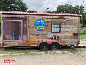 2021 7.5' x 22' Concession / Seafood Boil Trailer with Screened Porch