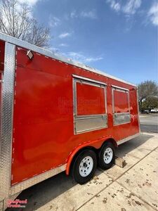 2024 8' x 18' Kitchen Food Concession Trailer with Pro Fire System