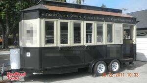2011 - 8.5 x 20 Trolley Style Concession Trailer