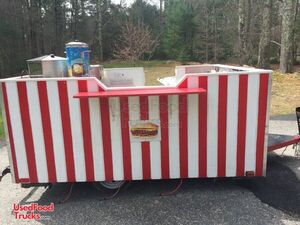 7' x 9' Open-Style Food Concession Trailer.