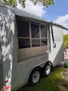 DIY Fixer Upper Used 2004 - 6'10" x 14'2" Mobile Food Concession Trailer