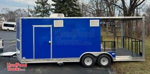 BRAND NEW 2023 - 8.5' x 22' Street Vending Food Concession Trailer with 8' Open Porch