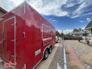 2017 8' x 16' Kitchen Food Concession Trailer with Fire Suppression System