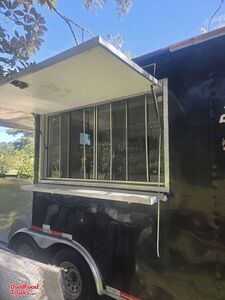 2022 8' x 14' Barbecue Food Concession Trailer with Fire Suppression & 8' Porch