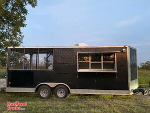 Heavy-Duty 2015 Freedom Trailer Food Concession Trailer w/ Meshed-Enclosed Porch