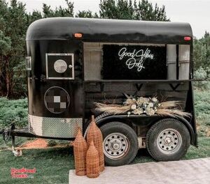 Very Cute 2-Horse Trailer Mobile Bar Conversion / Ready to Roll Bar on Wheels.