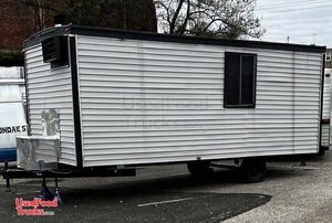 2021 - 8' x 20' Two-Room Empty Commercial/Concession Trailer.