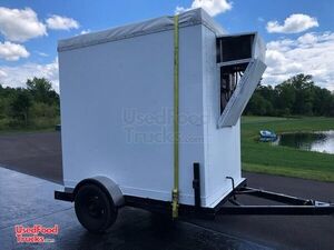 2016 Compact 5' x 7.75' Refrigerated Trailer / Reefer Cold Storage Trailer.