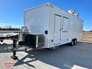 2021 8' x 24' Kitchen Food Trailer Commercial Large Event Food Concession Trailer.