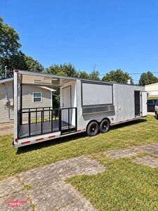 Like New - 2022 32' Lark Food Concession Trailer with Porch