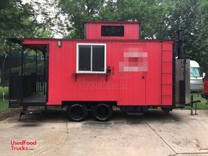 8' x 22' Food Concession Trailer with Porch.