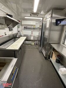 Barbecue Kitchen Food Concession Trailer with Pro-Fire Suppression