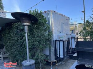 Barbecue Kitchen Food Concession Trailer with Pro-Fire Suppression