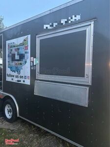 Well Equipped - 2016 8.5' x 20' Lark Barbecue Food Concession Trailer with Porch