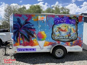 2019 Empire Cargo 6' x 16' Shaved Ice Trailer Snowball Concession Unit