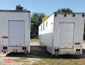 TWO 48' Mobile Kitchen Trailers / Used Food Concession Trailers.
