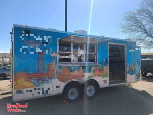 2018 Cargo Mate 20' Commercial Kitchen Food Vending Concession Trailer
