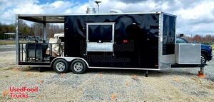 2019 Freedom 8.5' x 22' BBQ Concession Vending Trailer with Porch.