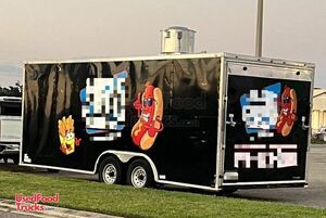 Licensed 2022 - 8.5' x 20' Quality Cargo Food Kitchen Concession Trailer.