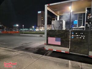 2016 - Freedom Trailers 8.5' x 28' Barbecue Food Concession Trailer with Open Porch