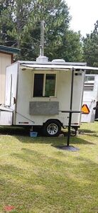 Used 12' Food Kitchen Concession Trailer with Pro Fire System
