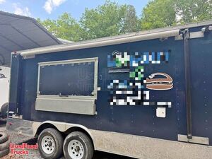 2017 8' x 20' Kitchen Food Concession Trailer with Bathroom + Pro Fire System