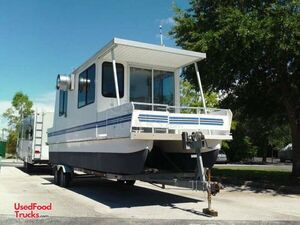 2006 - 33' Catamaran Cruiser Houseboat Mobile Kitchen