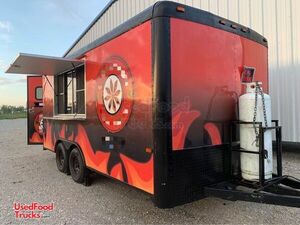 Health and Fire Department Permitted 2019 8' x 16' Kitchen Concession Trailer