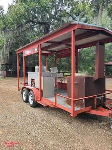 Used Seafood / Crawfish Boil Food Trailer Condition.