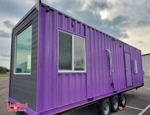 2020 - 8' x 30' Commercial Shipping Container | Unique Concession Trailer.