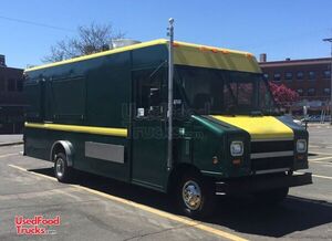 Fully-Equipped 2002 Ford 25' Step Van Kitchen Food Truck with Pro-Fire.