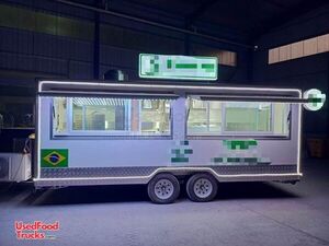 NEW Never Used 18' Kitchen Food Concession Trailer with Pro-Fire Suppression