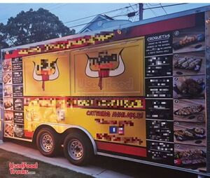 2022 Kitchen Food Concession Trailer with Pro Fire System