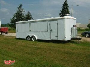 Portable Concession Trailer - 26' Pull Behind.