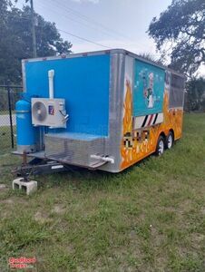 2009 - 8.5' x 16' Mobile Barbecue Food Concession Trailer