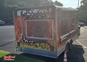 NICE 2018 - 8' x 18' Loaded Mobile Kitchen Concession Trailer.