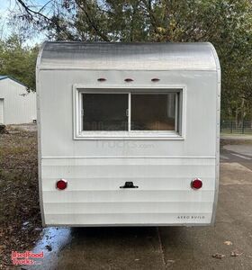 New Build Barely Used - 2021 6.5' x 13' Vintage Look  Concession Trailer