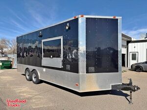 2017  28' Kitchen Food Concession Trailer with Pro Fire System + Bathroom