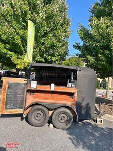 Used 7' x 10' Horse Trailer Concession Conversion Mobile Bar Unit