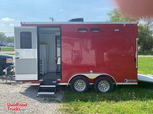 Inspected - 2021 7' x 14' Mobile Food Concession Trailer - Street Vending Unit