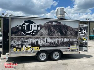 14' Food Concession Trailer-Mobile Food Unit with Pro-Fire System.