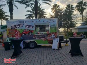 2021 Custom-Built 8' x 16' Mobile Food Concession Trailer.