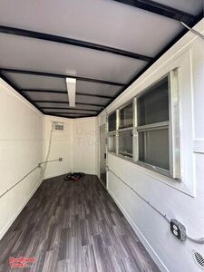 NEW - 6' x 12' Empty Concession Trailer | Mobile Street Vending Unit