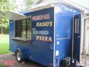 2002 - 6' x 12' Shaved Ice / Pizza Concession Trailer