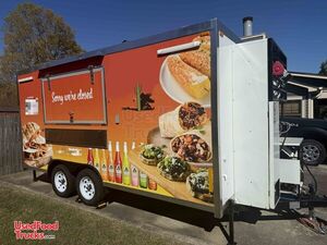 Turnkey - 2025 8' x 16' Kitchen Food Concession Trailer with Fire Suppression