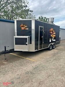 Well Maintained Double Axle Food Concession Trailer Mobile Kitchen w/ Pro Fire System